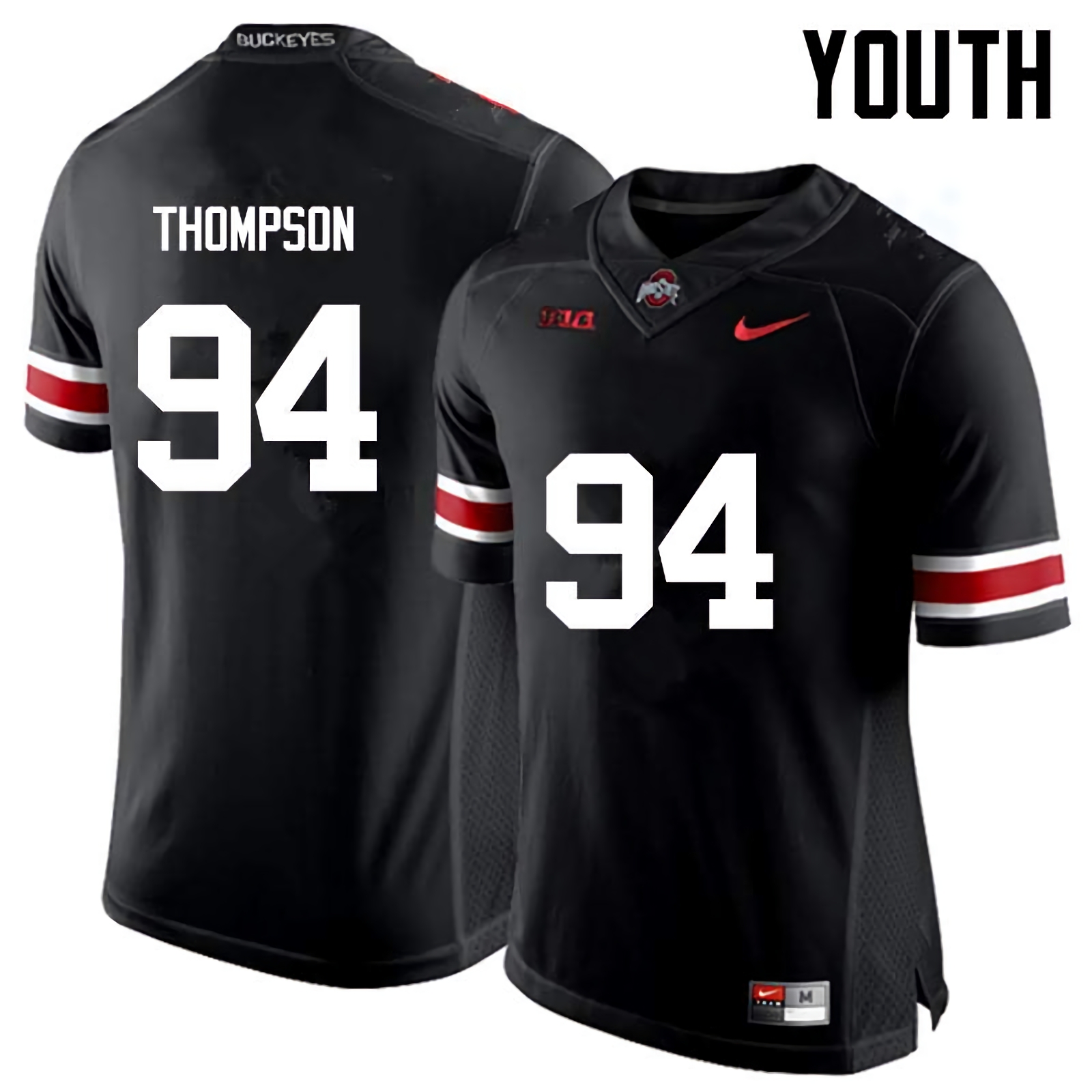 Dylan Thompson Ohio State Buckeyes Youth NCAA #94 Nike Black College Stitched Football Jersey EFG4356MP